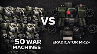 Tdx 50 War Machines Vs Eradicator Mk2
