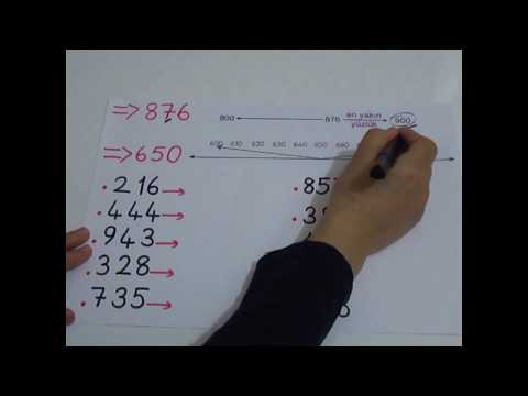 Video: Sayılar Nasıl Yuvarlanır