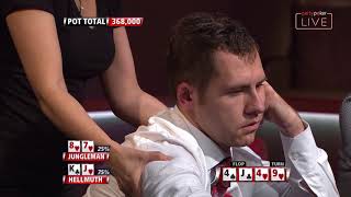 Daniel "Jungleman" Cates vs. Phil Hellmuth | Poker Legends | Premier League Poker VI