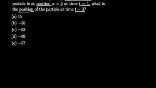AP Calculus AB 1 Multiple Choice 9