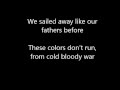 Iron Maiden - These Colors Don't Run (Lyrics)
