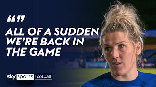 'We're back in the game'  | Millie Bright's FULL postmatch interview and title race reaction