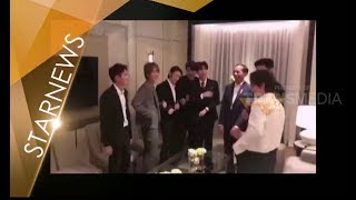 Aksi Super Junior Goyang Dayung Bersama Jokowi