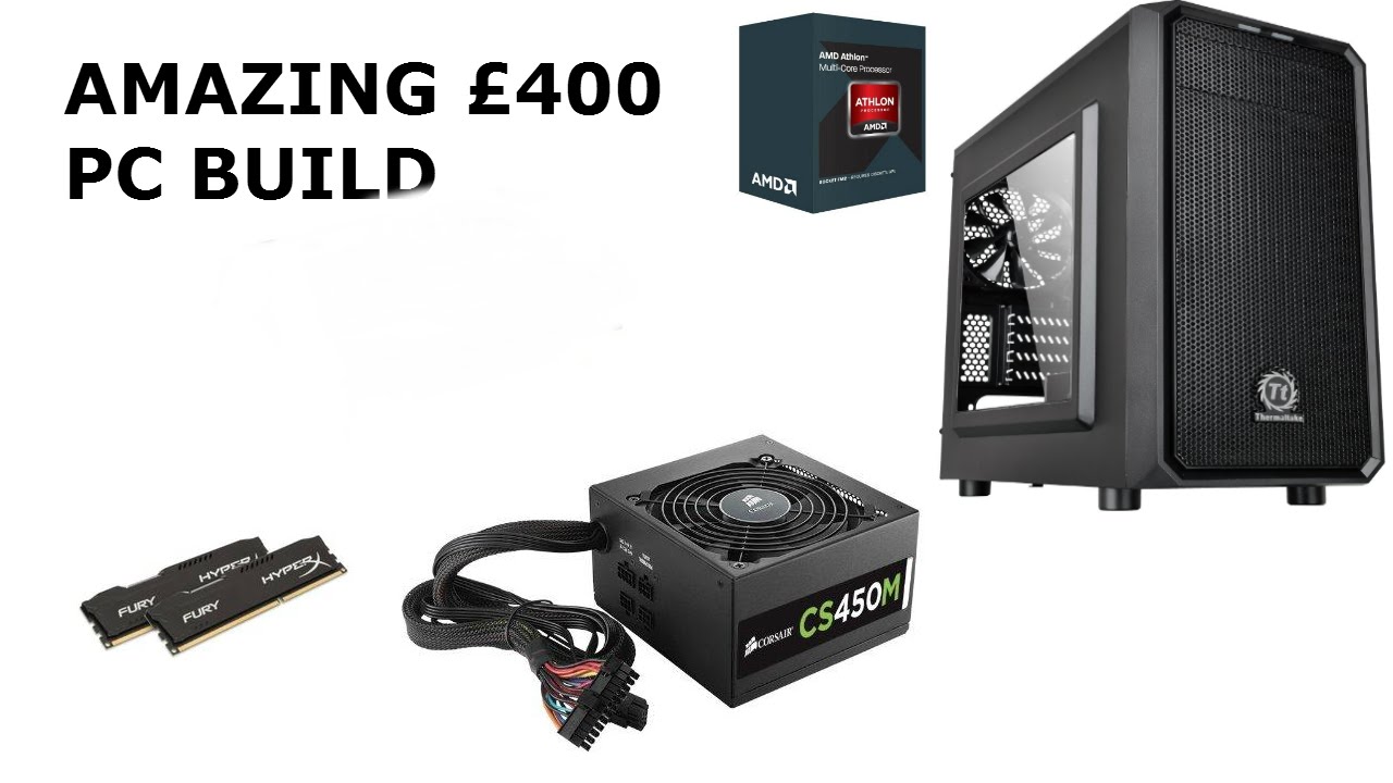 GREAT £400 PC Build 2015 YouTube