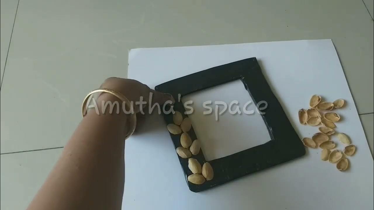 cardboard craft diy wall hangs Amutha's space YouTube