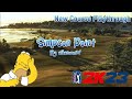 New Course Playthrough - The Brilliant "Simpson Point" by allanwe54 - PGA Tour 2K23