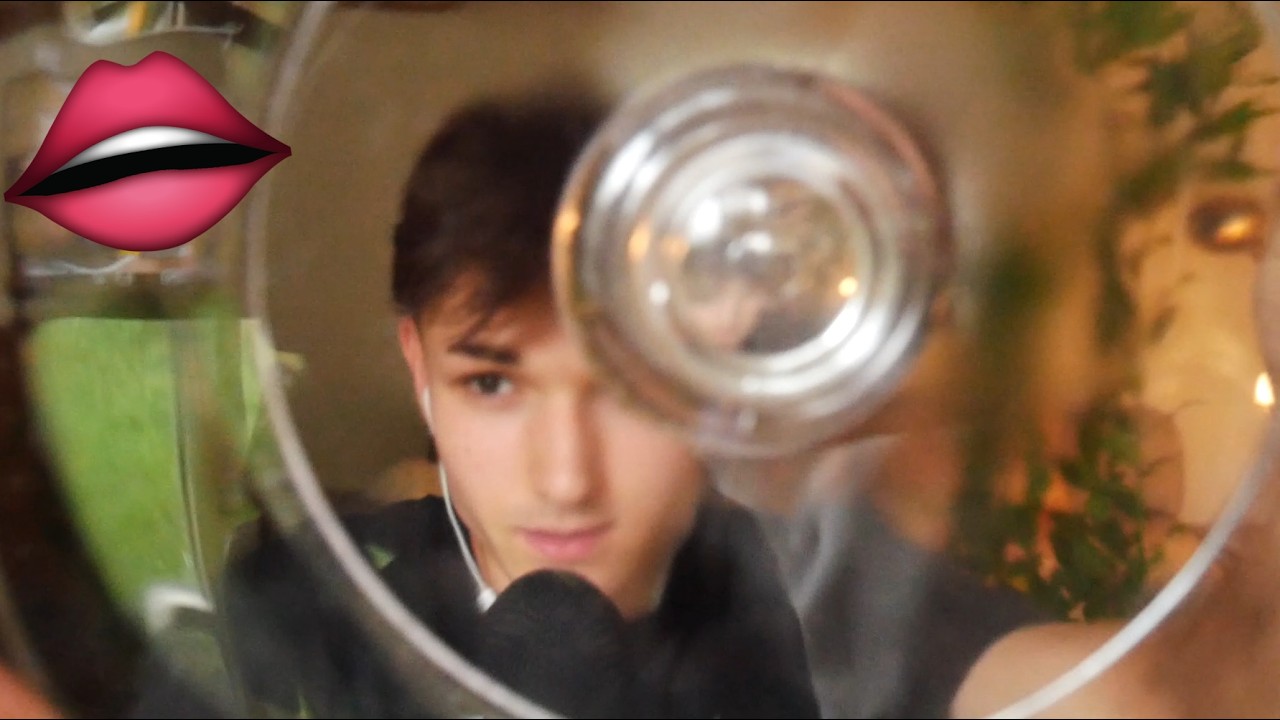 fishbowl effect ASMR (inaudible mouth + whispers)