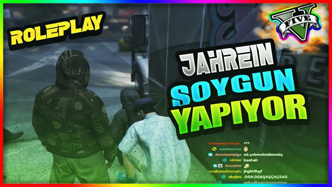 JAHREİN SOYGUN YAPIYOR / İDRİS SOYULUYOR / GTA5 ROLEPLAY YAYIN ANLARI #4 (JAHREİN,ZADE,VOLENTES)