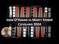 John ohagan vs marty storer backgammon match cleveland 2024