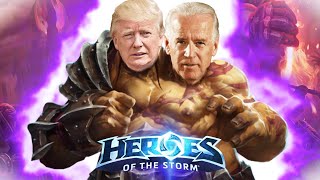 The US Presidents Play Heroes of the Storm...
