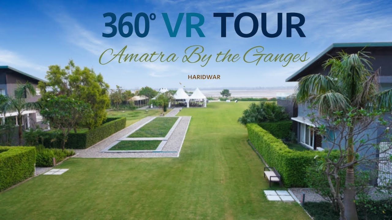 A Luxurious Riverside Escape! | 360° VR Tour of Amatra by the Ganges Resort | Zogyy