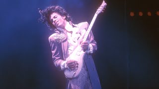 We got Prince’s Iconic Blue Cloud guitar at the shop ! (Archives)