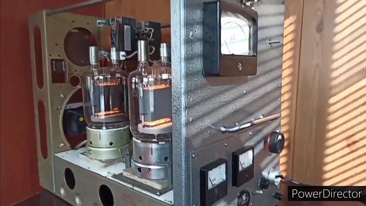 подготовка усилителя на 2х-гу81 к работе