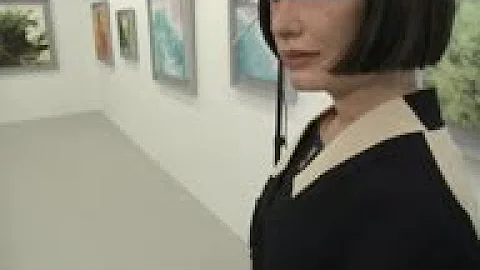 Android art: AI robot opens first commercial show in London