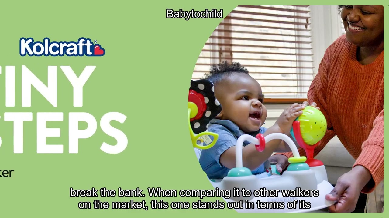Обзор ходунков Kolcraft Tiny Steps 2-в-1 для малышей: безопасные, забавные и удобные для растущих...