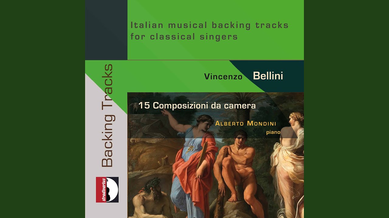 15 Songs for Voice & Piano No. 1, La farfalletta (Backing Track) YouTube