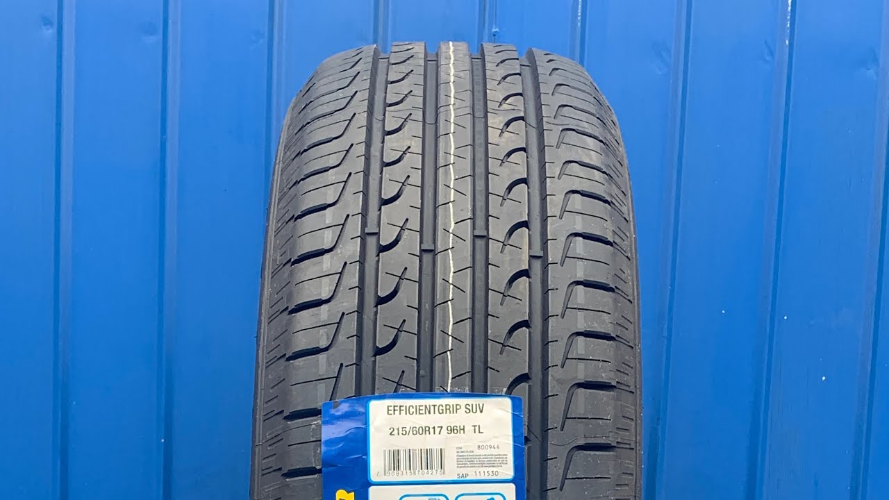 PNEU 215/60R17 98V EFFICIENTGRIP SUV GOODYEAR - YouTube