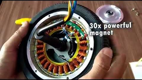 what inside Hoverboard wheel motor