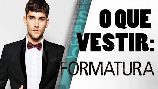 traje social para formatura