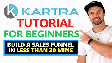 Kartra Tutorial for Beginners ❇️ Build a Sales Funnel in 30 Mins!