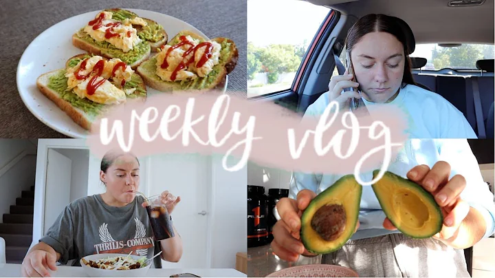 WEEKLY VLOG - grocery haul, 8 week challenge resul...