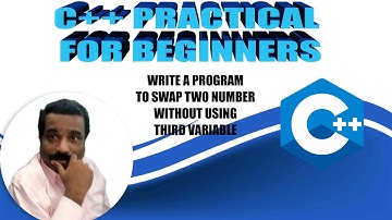 HOW TO SWAP TWO NUMBER WITHOUT USING THIRD VARIABLE | CPP Example | Tamil Software