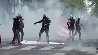 Manifestation pro-Palestine : violents affrontements (15 mai 2021, Paris)