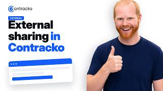 External sharing in Contracko: send contracts outside your org securely