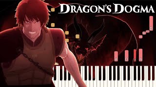 Dragons Dogma - Main Theme (Opening Credits) | Piano Tutorial (Synthesia)