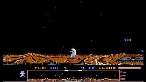 Dropzone sur Atari 800