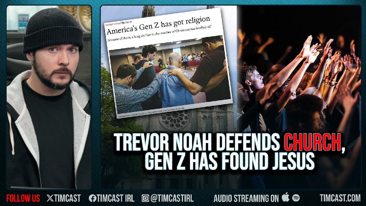 Trevor Noah DEFENDS Church, Gen Z Finds Jesus, Christianity Is Growing