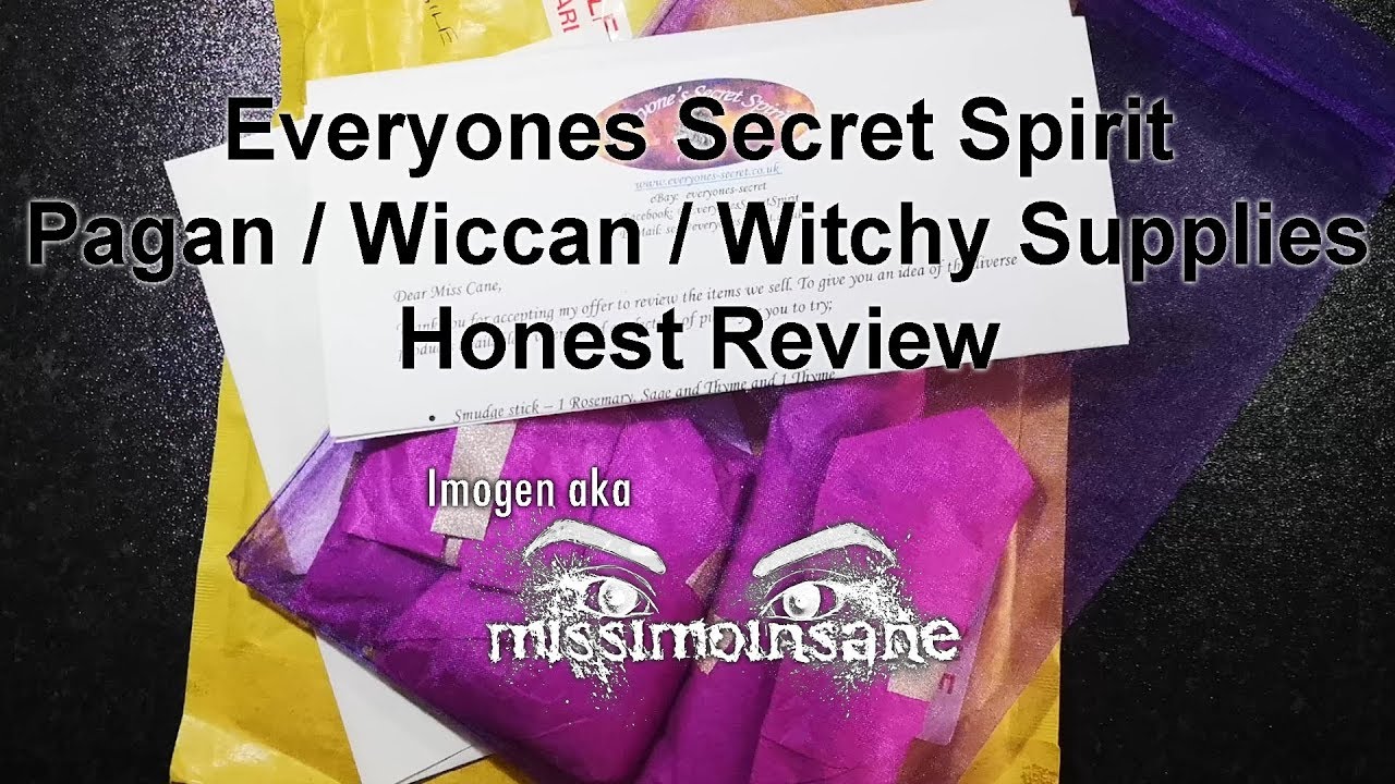 UK REVIEW: Pagan Wicca Witchy Supplies from Everyones Secret Spirit