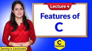 C_04 Features of C Language | Use of C Language | C Programming Tutorials