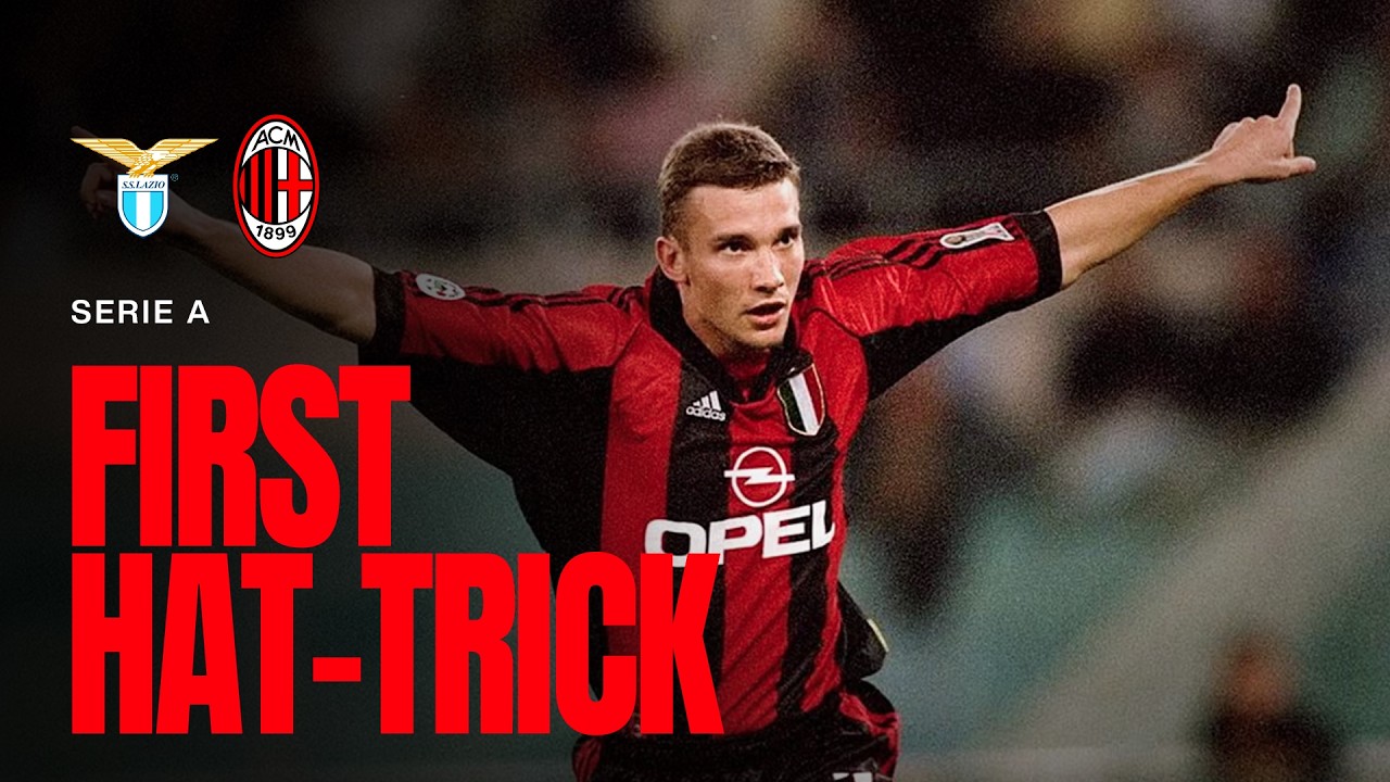 Highlights | Lazio-Milan 4-4 | La prima tripletta di Sheva con il Milan 🌟