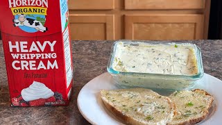 Homemade Butter from Heavy Whipping Cream: Fun & Easy Recipe (Great For Kids)