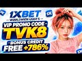 1xBet Promo Code 🔥 TVK8 | Get 500% Bonus + Free Bets 😱 Full Guide Hindi