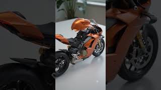 Watch a Ducati Panigale V4 Build Itself From a Tiny Pod 🤯 #Ducati #panigalev4 #motorcycle #asmr