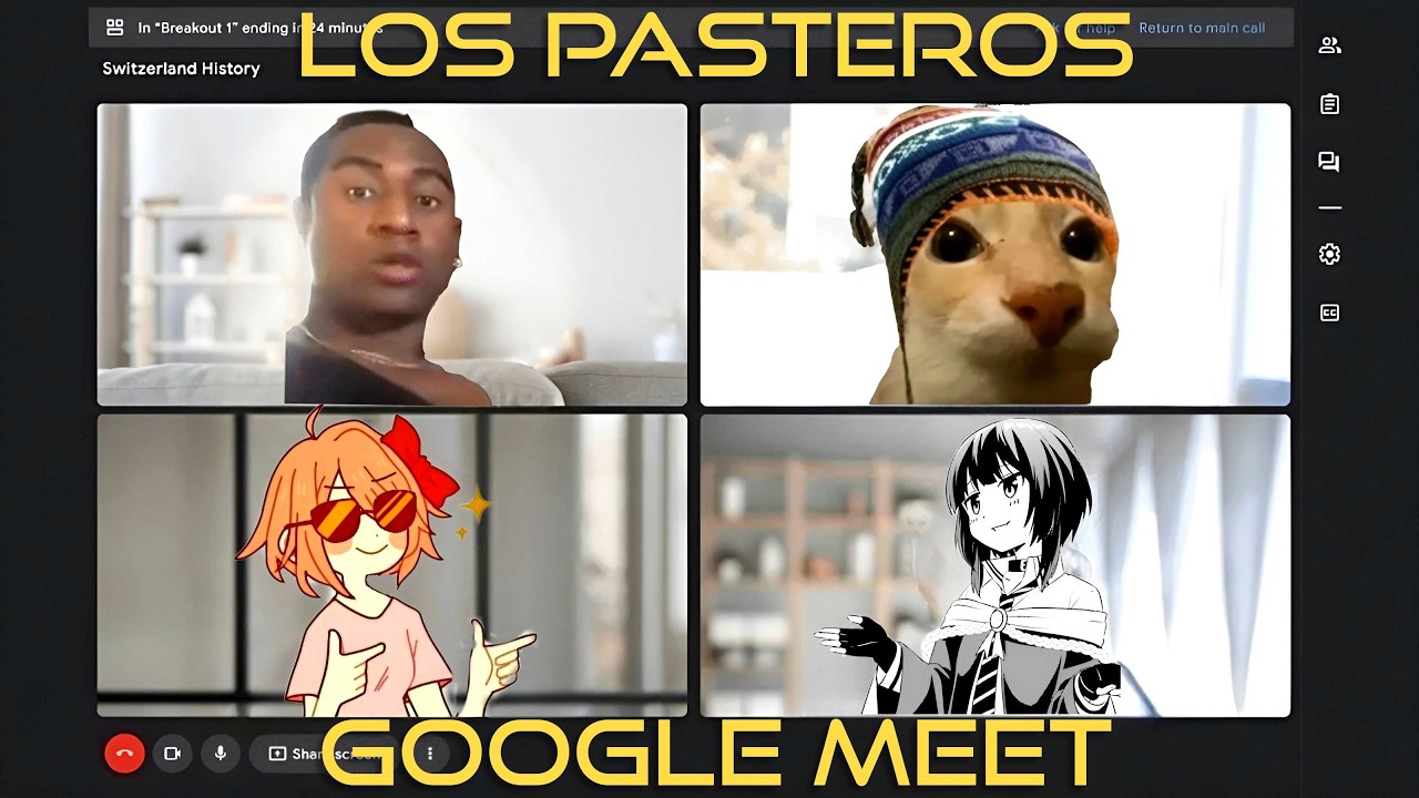 Los pasteros en google meet 💎