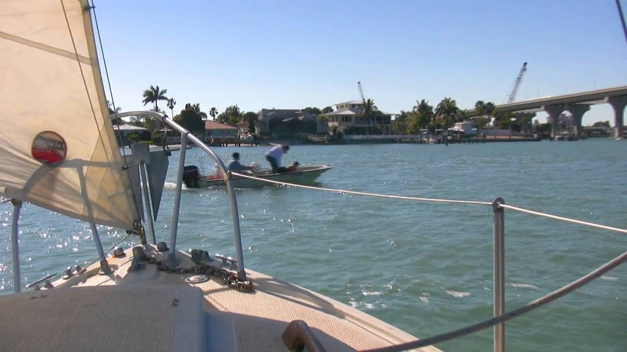 Sailing Hideaway Com Pac 23 Bridge Sailing