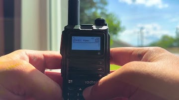 Add a Receive Group to the Radtel RT-4D on Front Panel