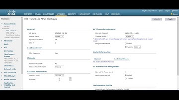 Config manually frequency access point cisco from WLC cisco #Self Note