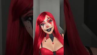 Clown Makeup 🤡🎪🖤 #halloweenmakeup #clownmakeup