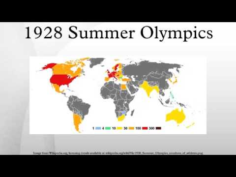 فيديو: دورة الالعاب الاولمبية الصيفية 1928 في أمستردام