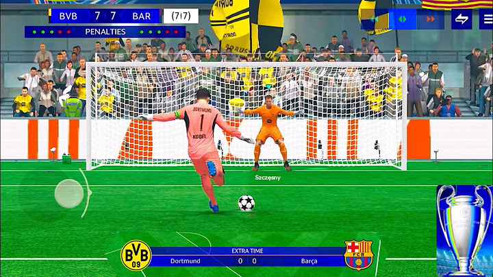 UEFA Champions League Final • Penalty Shootout • FC Barcelona Vs Borussia Dortmund | Fc Mobile