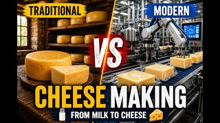 How Cheese Is Made | Traditional vs Modern Cheese Making