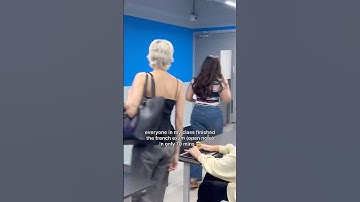 Students finished the exam in 10 minutes?? 🤨 #airlearn #learnfrench #aiapps