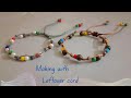 ‼️I didn't throw away my Leftover threads | Best & easy bracelet making idea😍