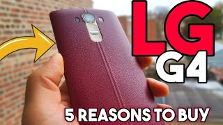 LG G4 review after 5 years later | Top 5 reasons to buy in 2021!
