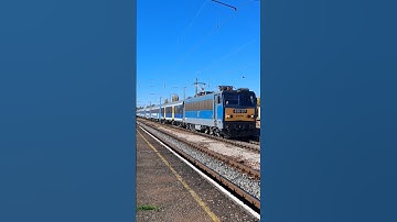 630 017 érkezik Mecsek IC-vel Pécsre #gigant #v63 #máv #ic #vonat