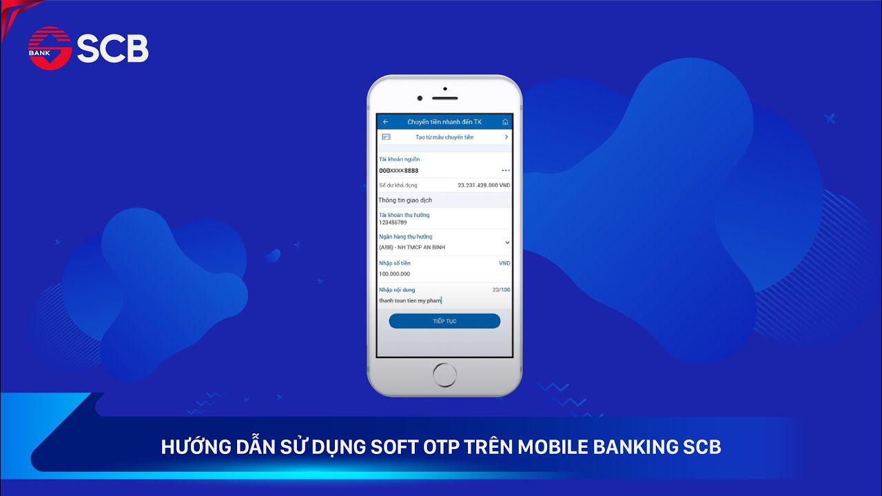 bank statement scb  2022 New  HƯỚNG DẪN SỬ DỤNG SOFT OTP TRÊN MOBILE BANKING SCB